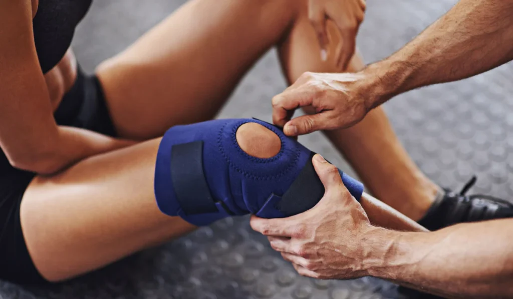 Revitalising Recovery: Effective Rehabilitation Strategies for Muscle Injuries 2 Person undergoing muscle rehabilitation therapy Ayr