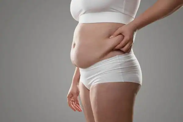 The Hidden Connection: How Stress Shapes Your Fitness and Body Composition 1 Image of stress belly Ayr How Lipo 360 can help manage your symptoms